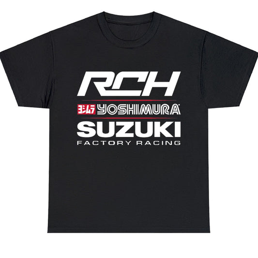 Suzuki Yoshimura Racing Team Logo Men's Unisex T Shirt Size S to 3XL
