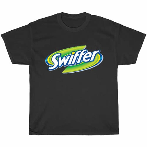 Swiffer sweeper duster mop Logo Men's Unisex T Shirt Size S to 3XL