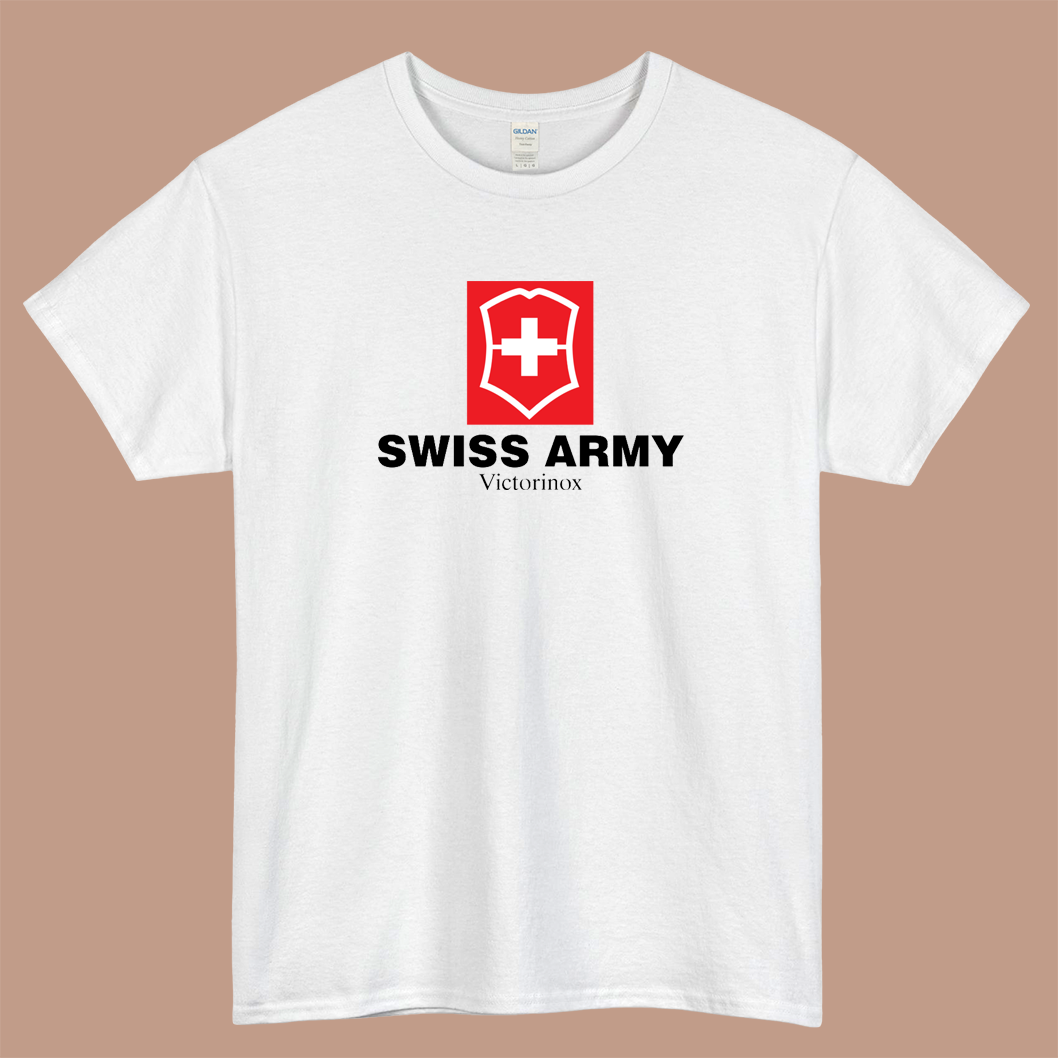 Swiss Army Victorinox Logo Mens Unisex Short Sleeve T-Shirt Size S-3XL - P
