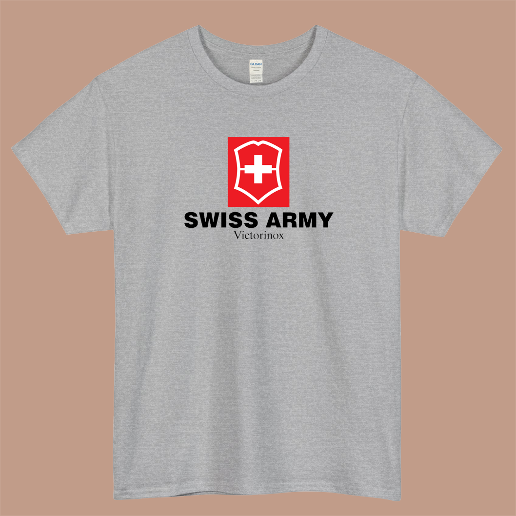 Swiss Army Victorinox Logo Mens Unisex Short Sleeve T-Shirt Size S-3XL - P