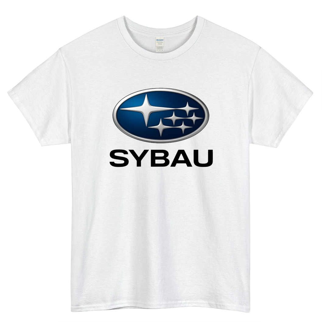 Sybau Logo Mens Unisex Short Sleeve T-Shirt Size S-3XL - P