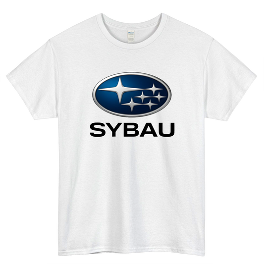 Sybau Logo Mens Unisex Short Sleeve T-Shirt Size S-3XL - P