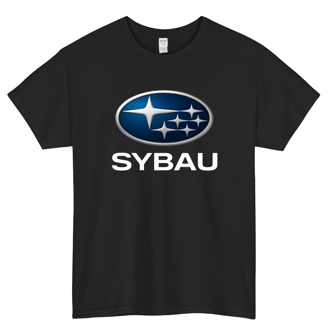 Sybau Logo Mens Unisex Short Sleeve T-Shirt Size S-3XL - P