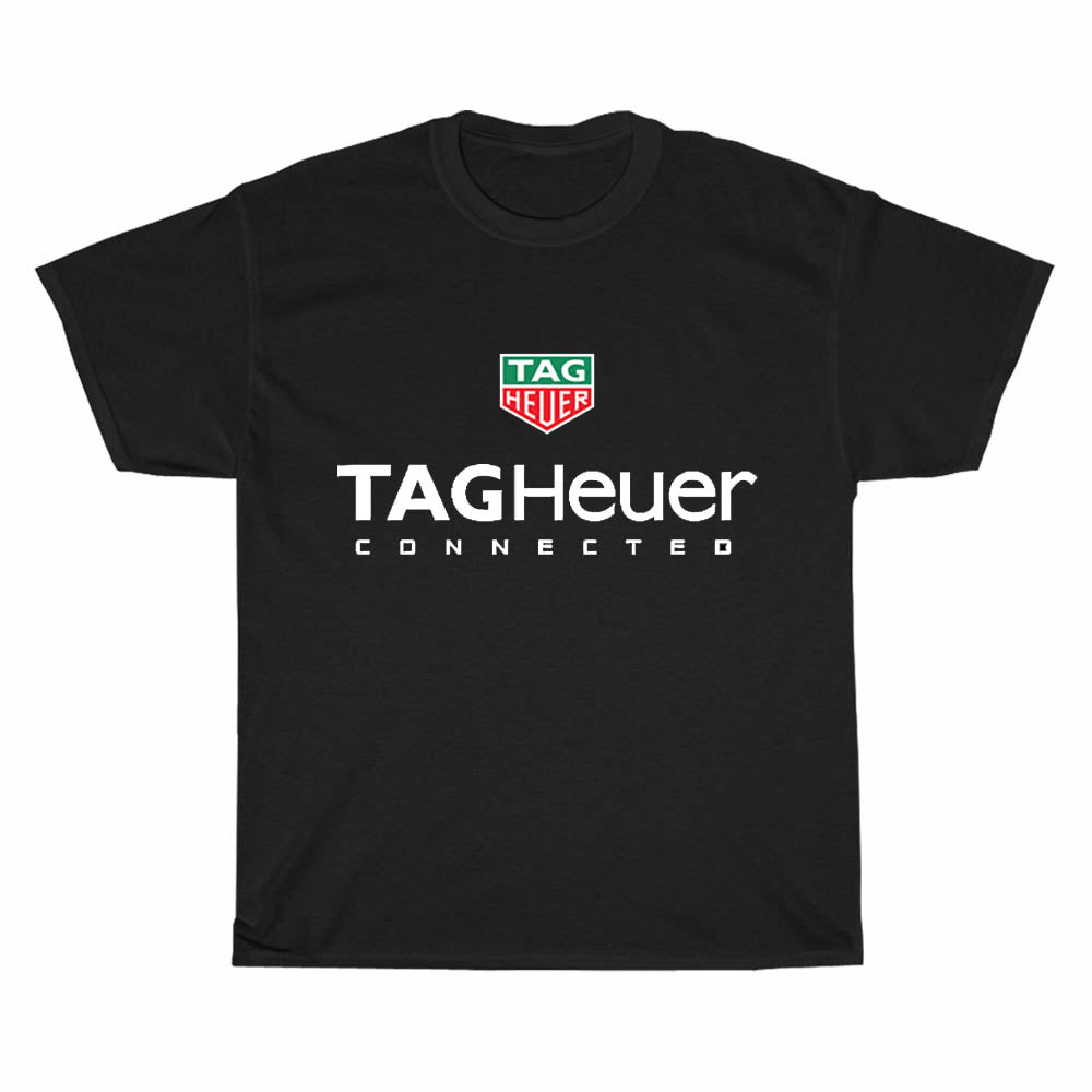 TAG HEUER CONNECTED Logo Men's Unisex T Shirt Size S to 3XL