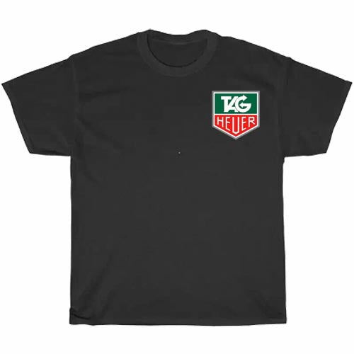 TAG Heuer Logo Men's Unisex T Shirt Size S to 3XL
