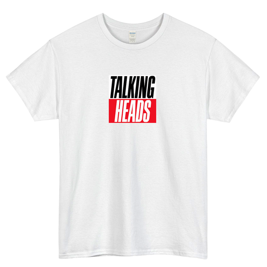 TALKING HEADS  LOGO  SHORT SLEEVE T SHIRT -P