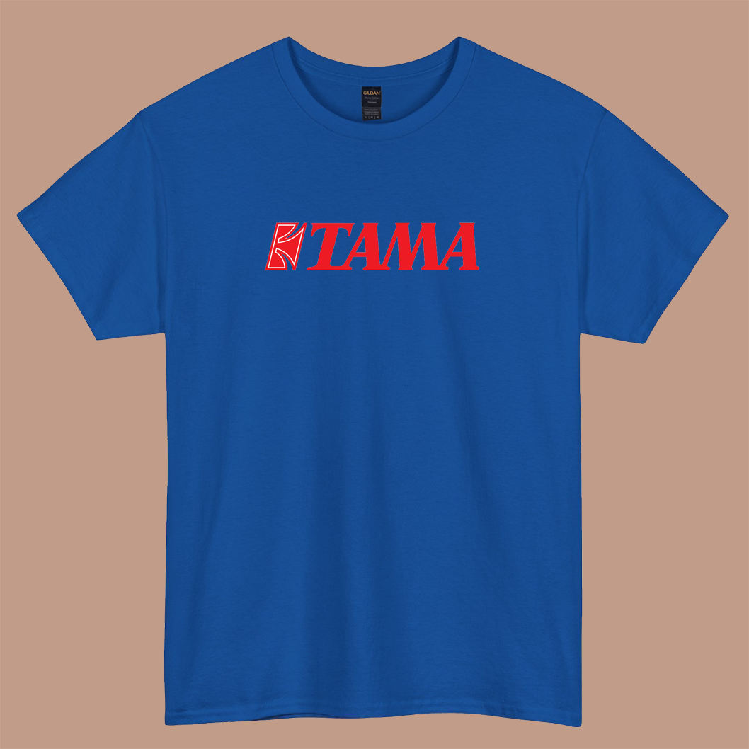 TAMA Drums Slogan logo short sleeve t shirt size S-3XL -P