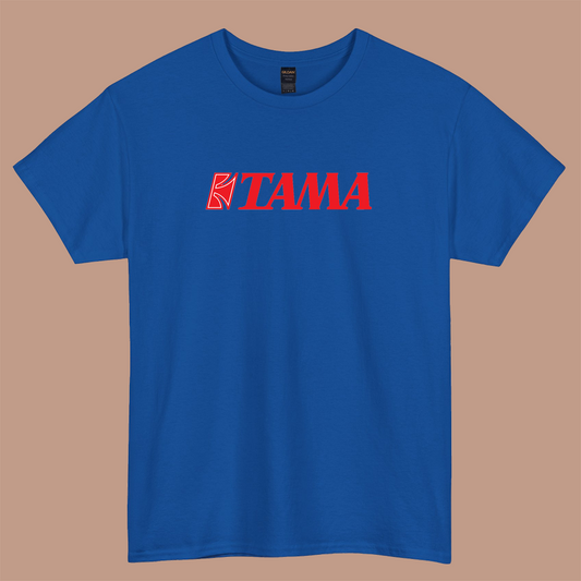 TAMA Drums Slogan logo short sleeve t shirt size S-3XL -P