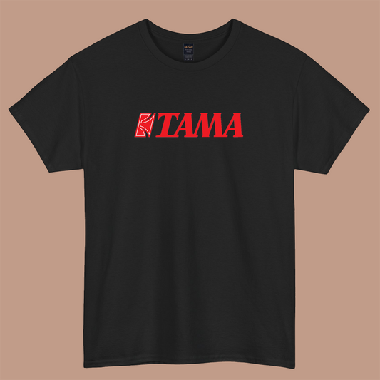 TAMA Drums Slogan logo short sleeve t shirt size S-3XL -P