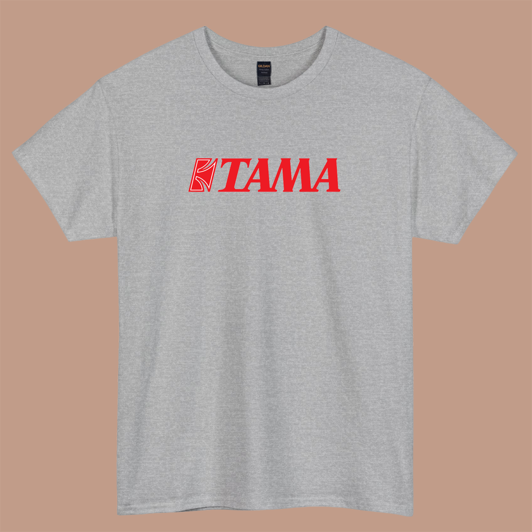 TAMA Drums Slogan logo short sleeve t shirt size S-3XL -P