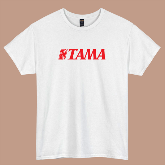 TAMA Drums Slogan logo short sleeve t shirt size S-3XL -P