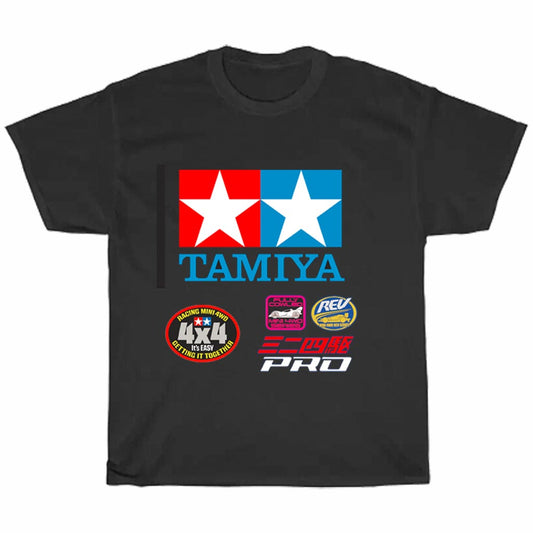 TAMIYA Mini 4WD Racing Logo Men's Unisex T Shirt Size S to 3XL