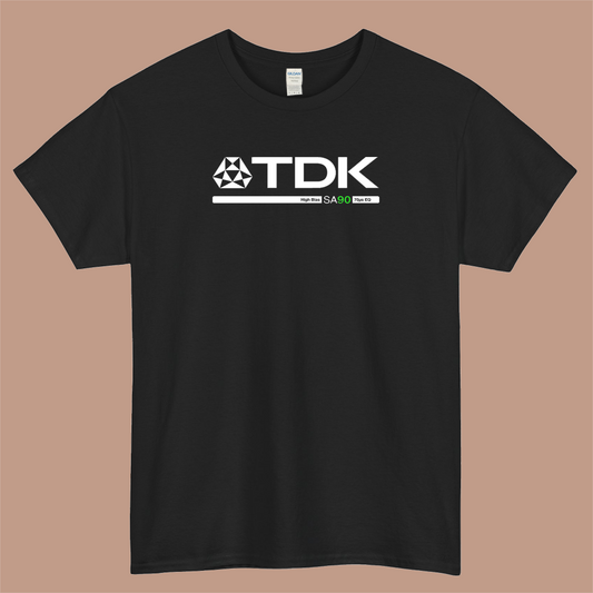 TDK SA-90 Cassette Logo Mens Unisex Short Sleeve T-Shirt Size S-3XL - P