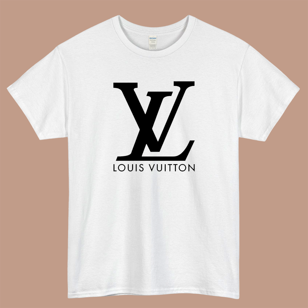 THE NEW LOUIS VUITTON Logo Mens Unisex Short Sleeve T-Shirt Size S-3XL