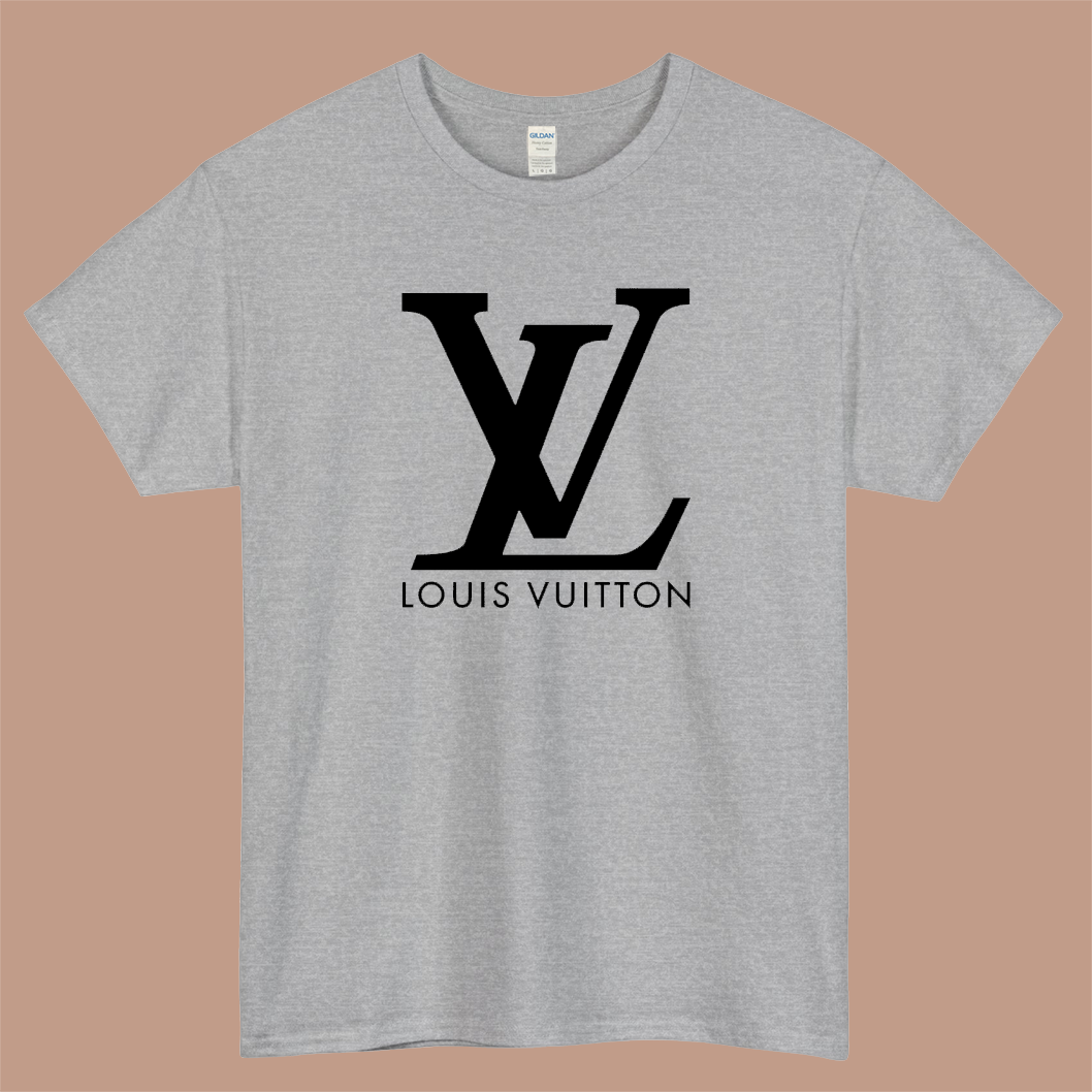 THE NEW LOUIS VUITTON Logo Mens Unisex Short Sleeve T-Shirt Size S-3XL