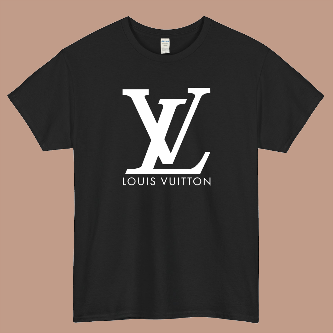 THE NEW LOUIS VUITTON Logo Mens Unisex Short Sleeve T-Shirt Size S-3XL