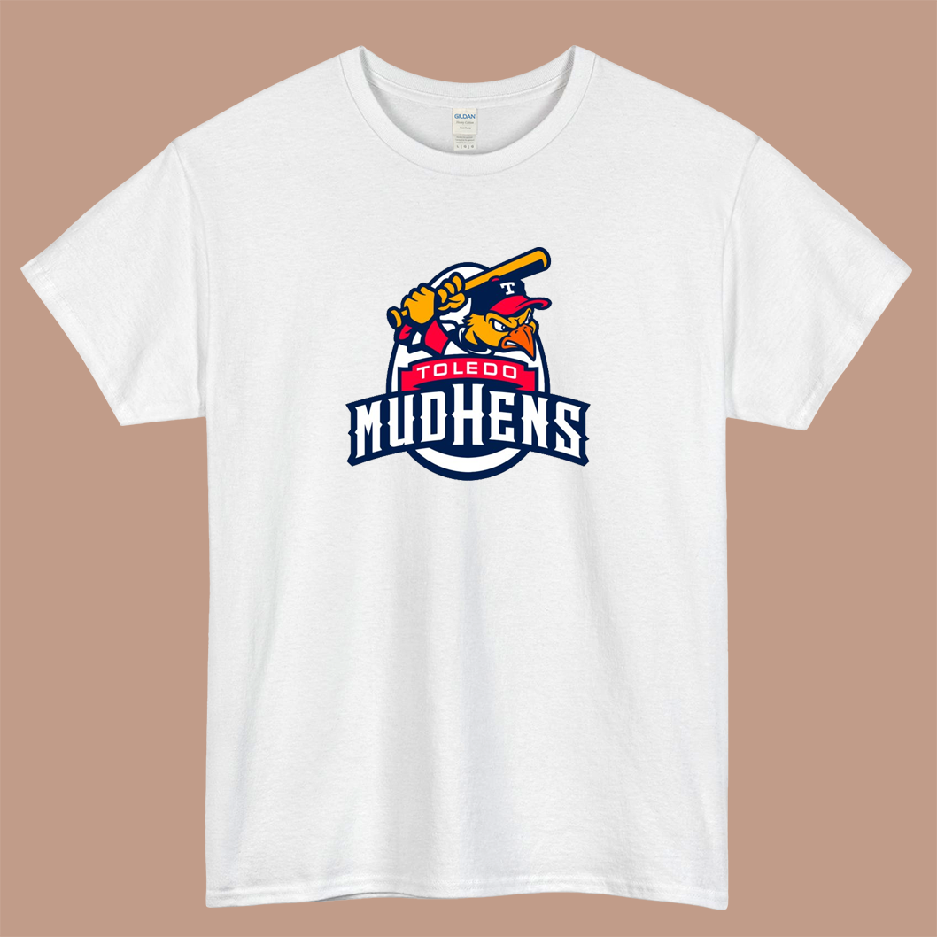 TMH Style Toledo Mud Hens Logo Mens Unisex Short Sleeve T-Shirt Size S-3XL - P