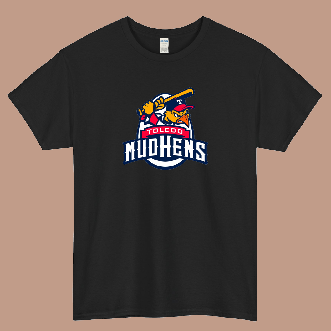 TMH Style Toledo Mud Hens Logo Mens Unisex Short Sleeve T-Shirt Size S-3XL - P
