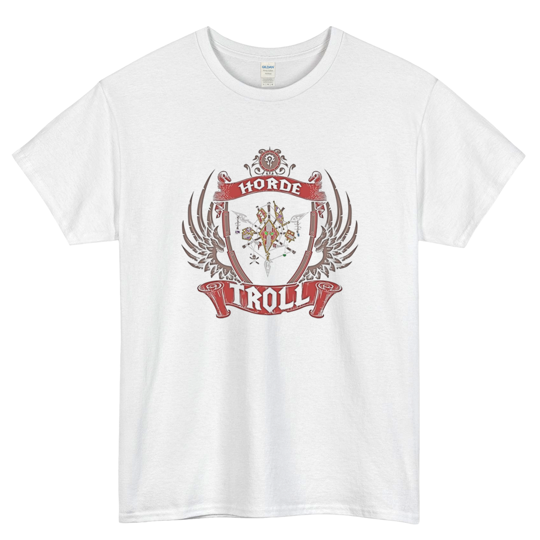 TROLL - WAR CREST Logo Mens Unisex Short Sleeve T-Shirt Size S-3XL - P