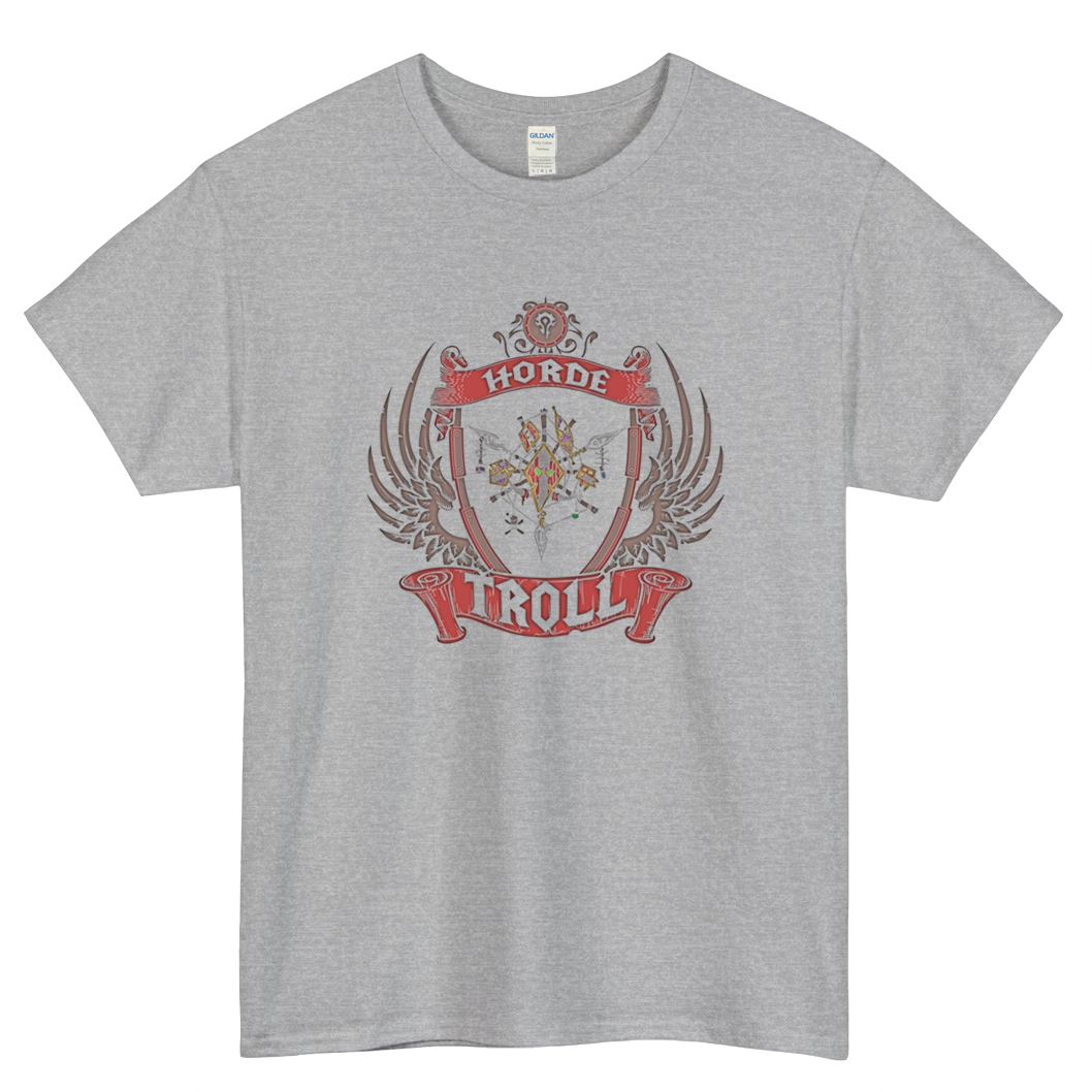 TROLL - WAR CREST Logo Mens Unisex Short Sleeve T-Shirt Size S-3XL - P