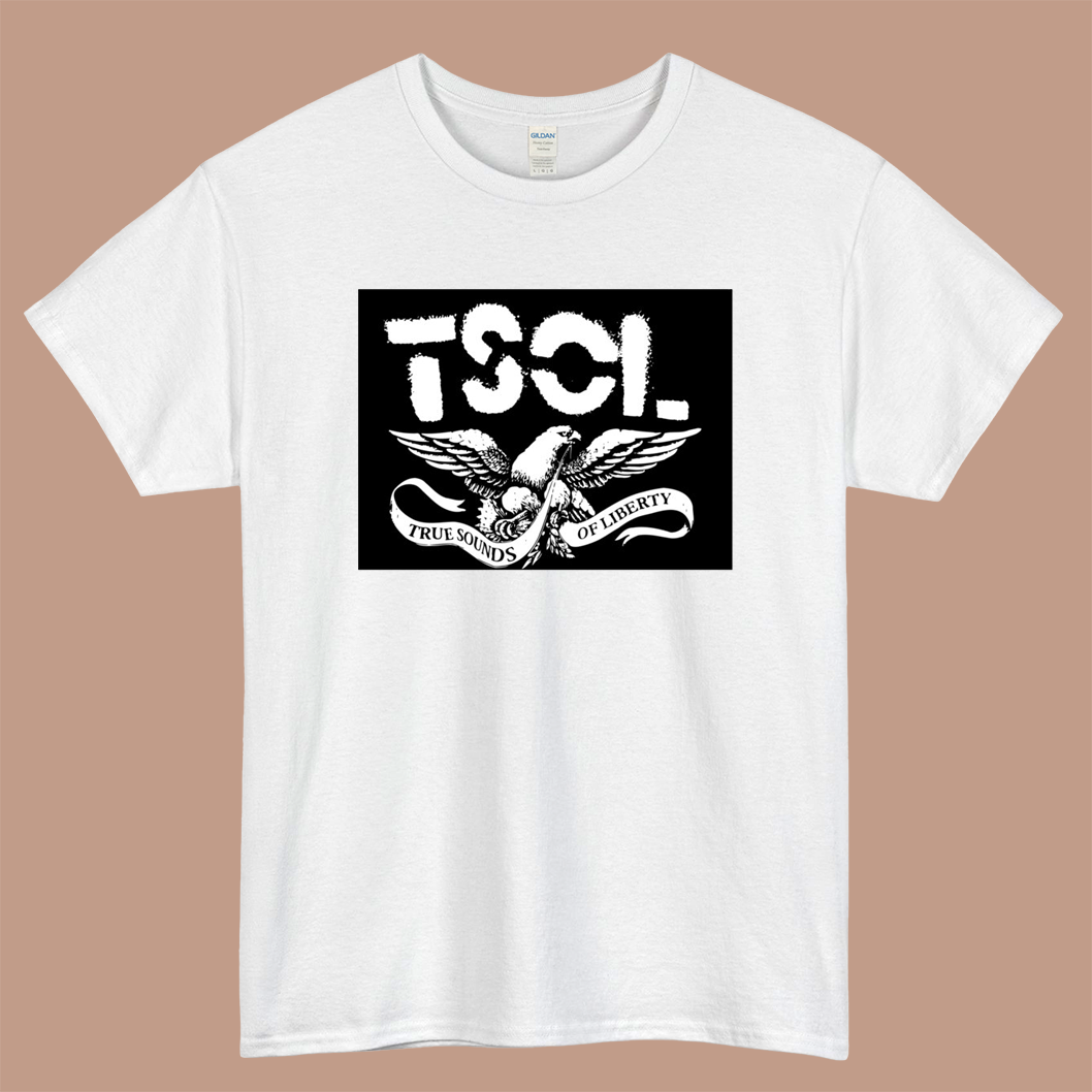 TSOL American punk rock band Logo Mens Unisex Short Sleeve White T-Shirt Size S-3XL