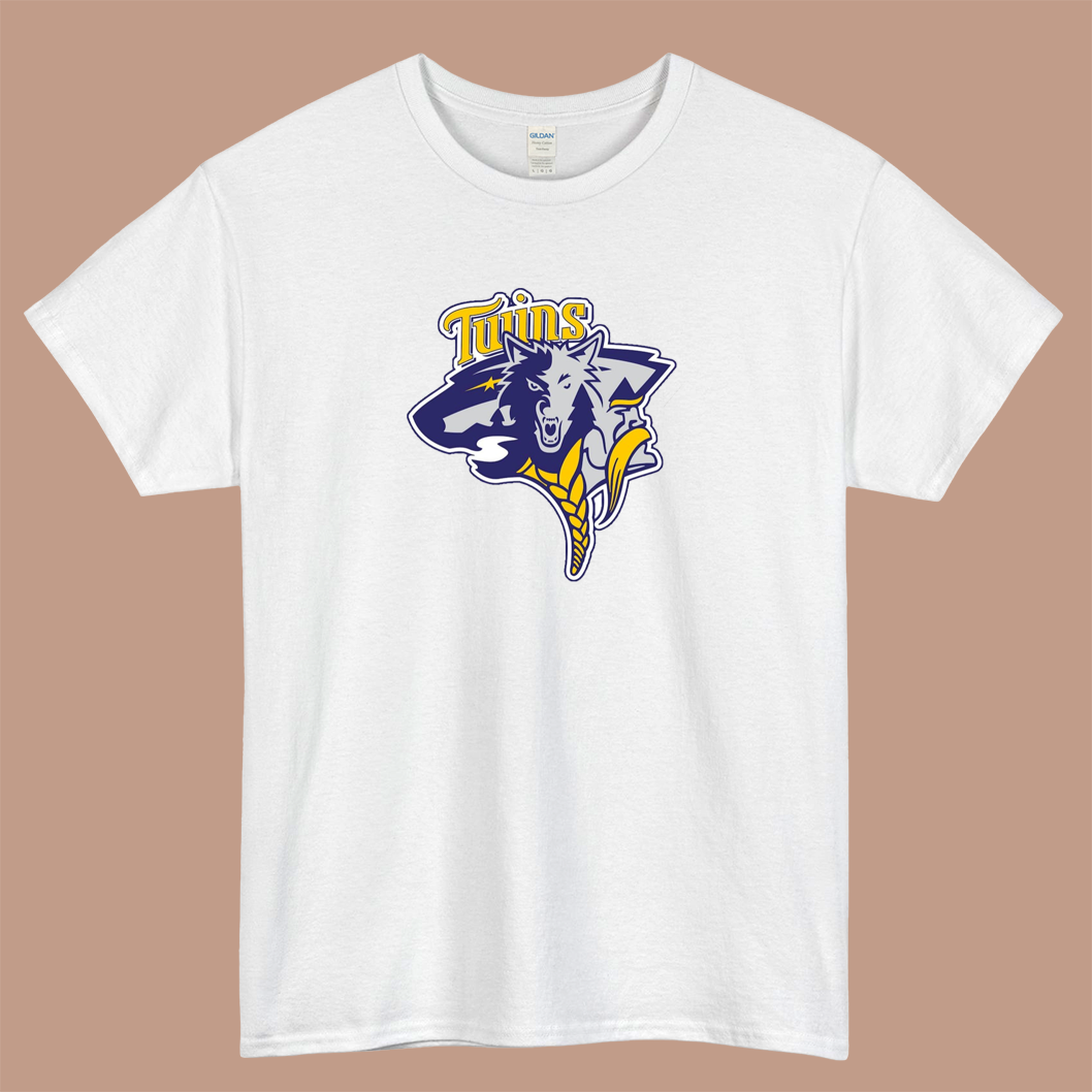 TWINS MN Sports Logo Mens Unisex Short Sleeve T-Shirt Size S-3XL - P