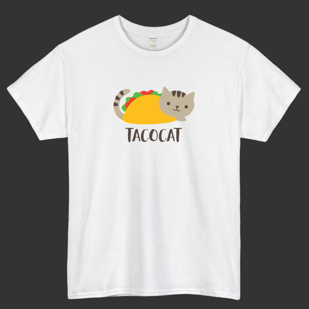 Taco Cat Adult Logo Mens Unisex Short Sleeve T-Shirt Size S-3XL - P