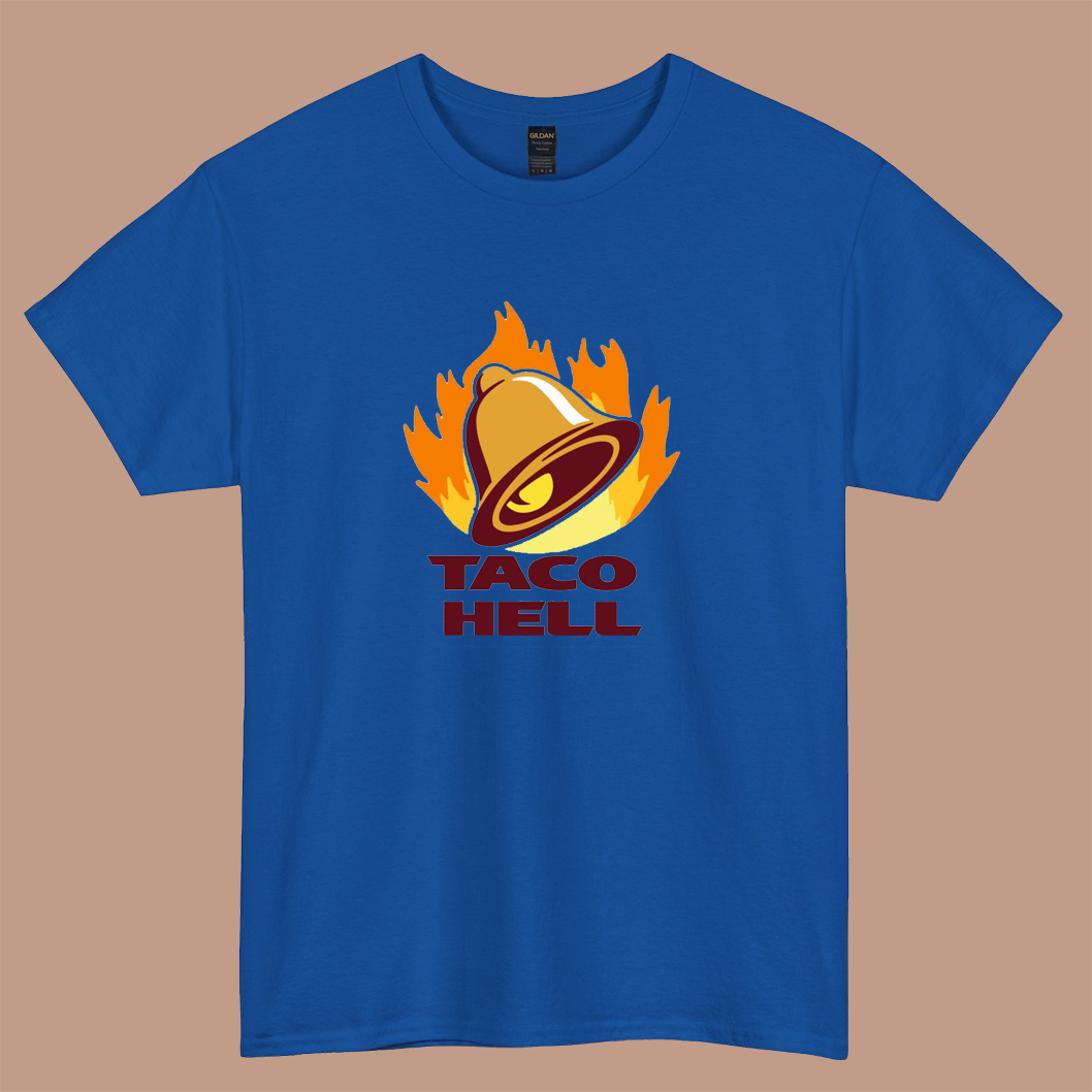 Taco Hell Logo short sleeve t shirt S-3XL -P