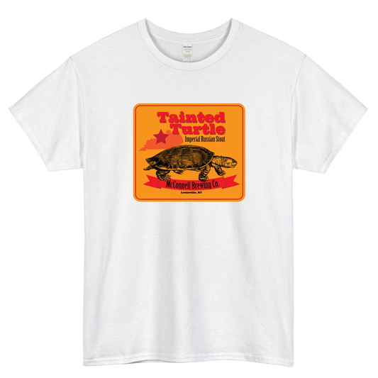 Tainted Turtle McConnell Brewing Kentucky Logo Mens Unisex Short Sleeve T-Shirt Size S-3XL - P