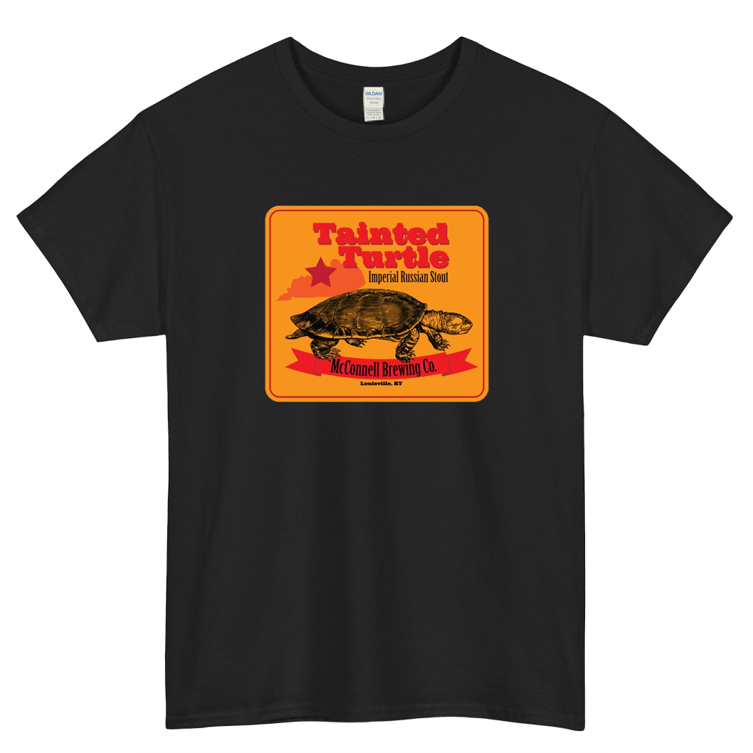 Tainted Turtle McConnell Brewing Kentucky Logo Mens Unisex Short Sleeve T-Shirt Size S-3XL - P