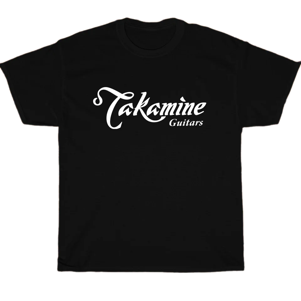 Takamine Guitars Music Logo Men's Unisex T Shirt Size S to 3XL