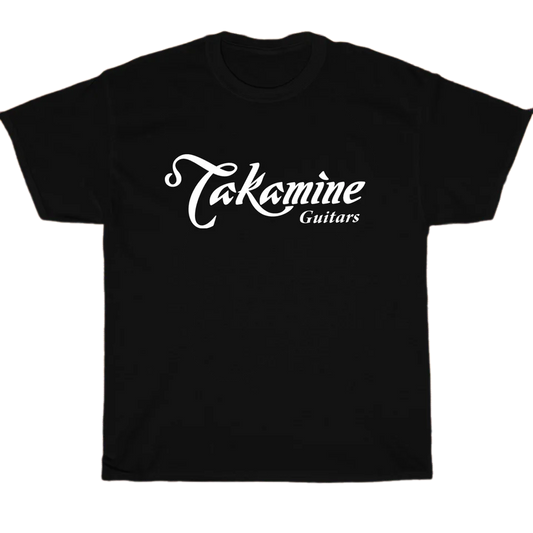 Takamine Guitars Music Logo Men's Unisex T Shirt Size S to 3XL