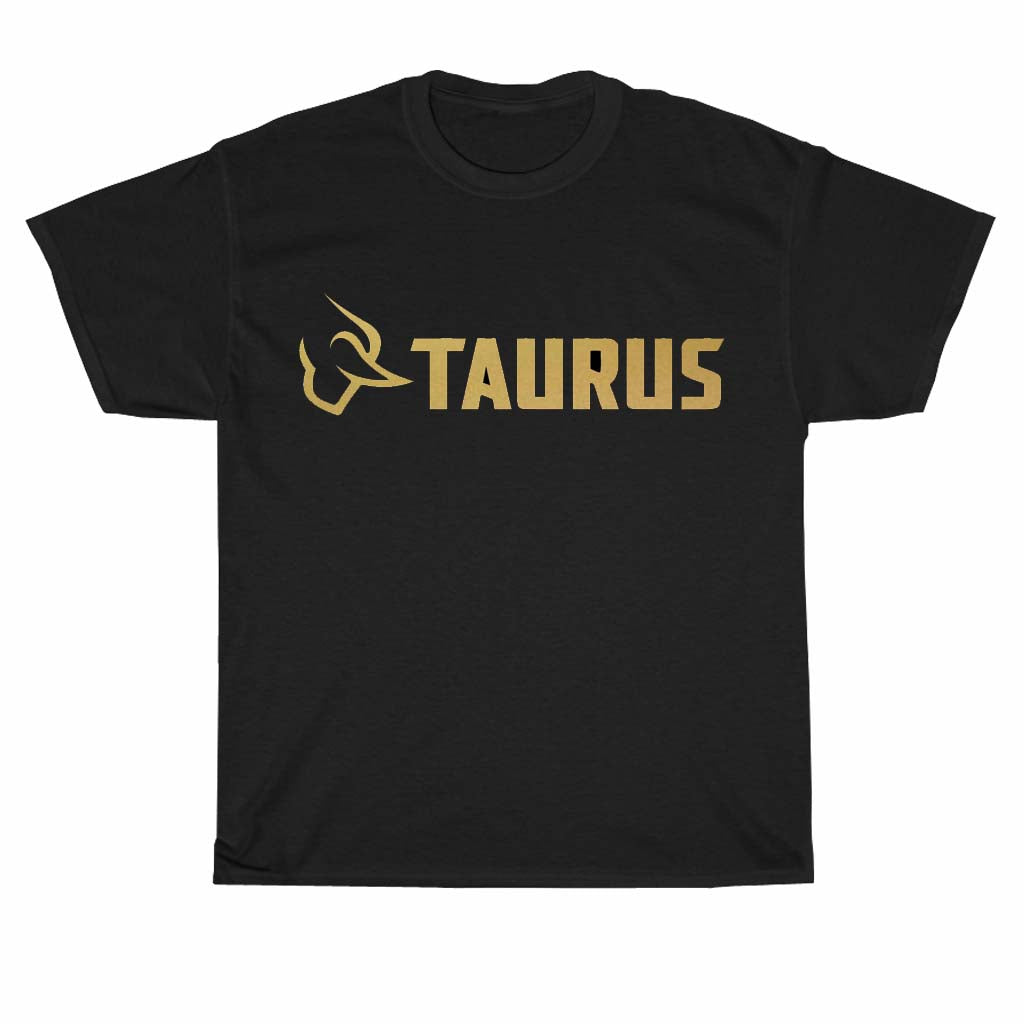 Taurus Firearms Pistol Revolver Logo Men's Unisex T Shirt Size S to 3XL