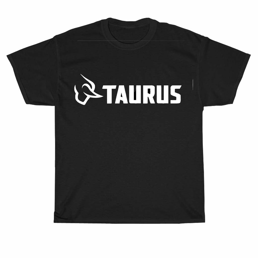 Taurus Firearms Pistol Revolver Logo Men's Unisex T Shirt Size S to 3XL