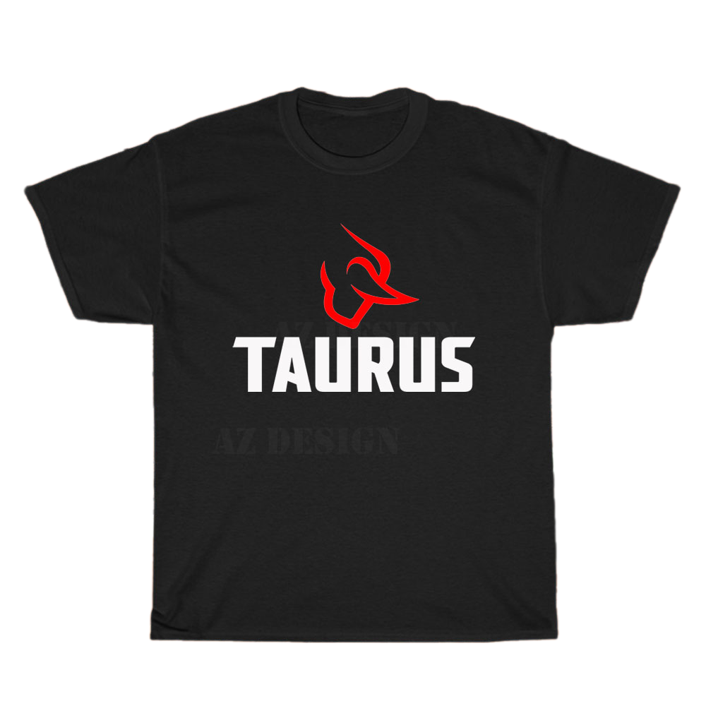 Taurus Guns Firearms Logo Men's Unisex T Shirt Size S to 3XL