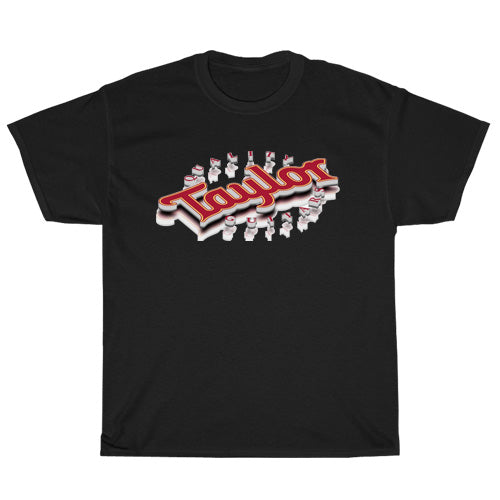 Taylor Guitars Logo Unisex Men's T Shirt Size S to 3XL