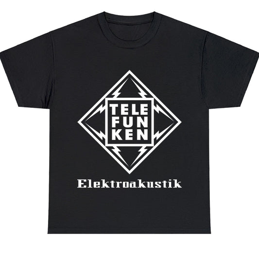 Telefunken Elektroakustik Logo Men's Unisex T Shirt Size S to 3XL