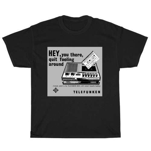 Telefunken Elektroakustik Logo Men's Unisex T Shirt Size S to 3XL
