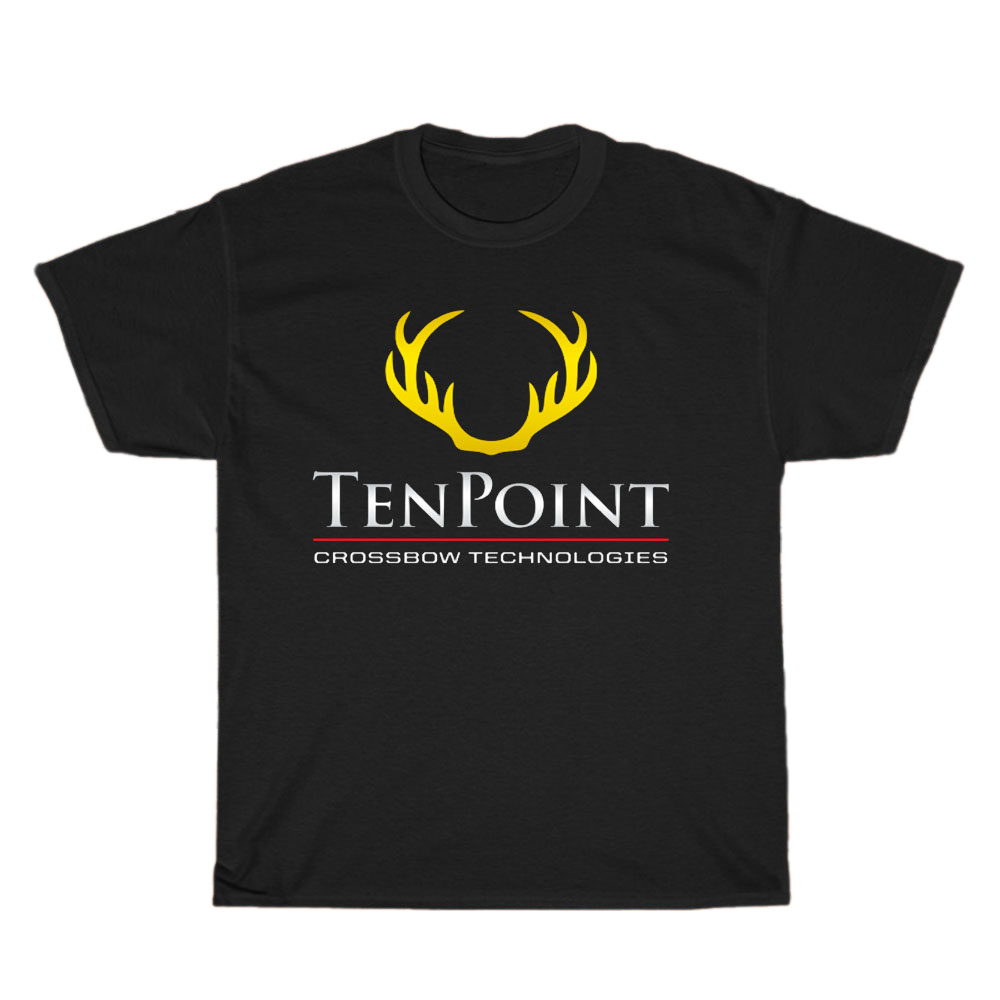 Ten Point Crossbow Archery Logo Men's Unisex T Shirt Size S to 3XL