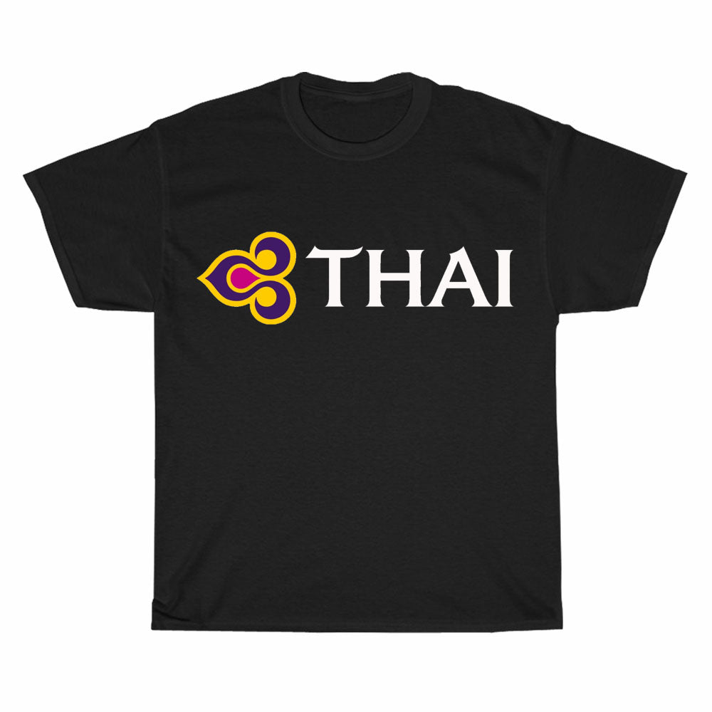 Thai Airways Airline Logo  Men's Unisex T Shirt Size S to 3XL