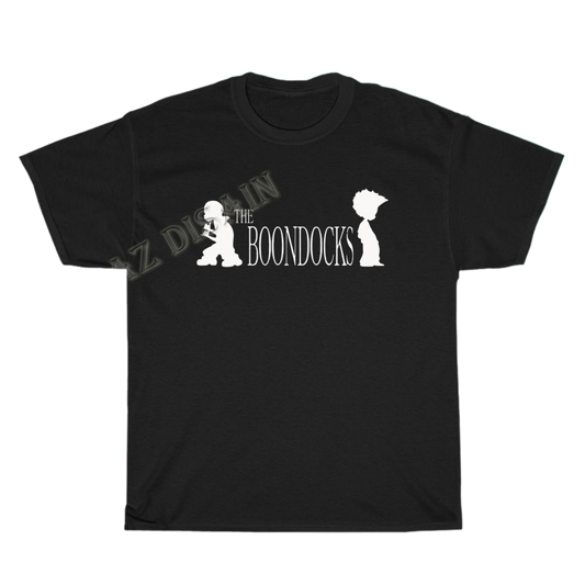 The Boondocks Logo Men's Unisex T Shirt Size S to 3XL