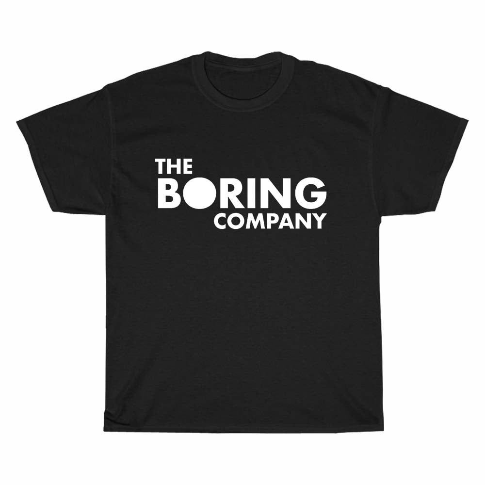 The Boring Company Logo Men's Unisex T Shirt Size S to 3XL