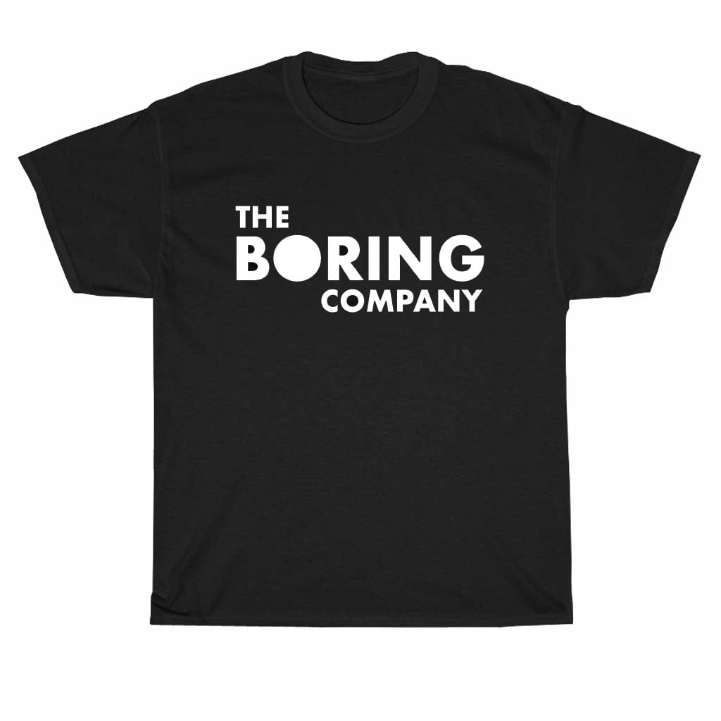 The Boring Company Logo Men's Unisex T Shirt Size S to 3XL