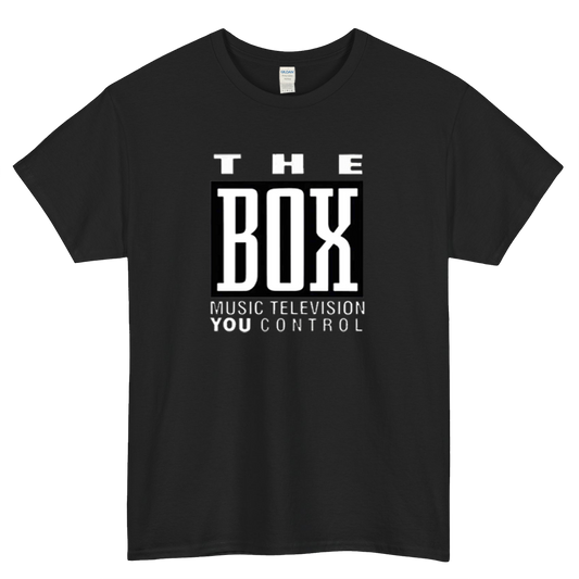 The Box Music Television logo short sleeve t shirt s-3xl