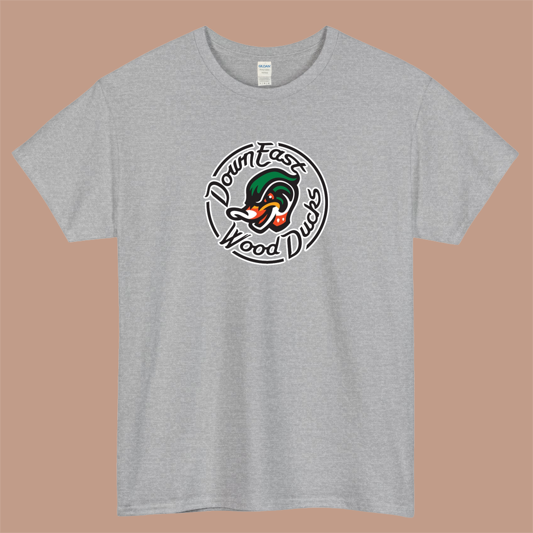 The Down East Wood Ducks Logo Mens Unisex Short Sleeve T-Shirt Size S-3XL - P