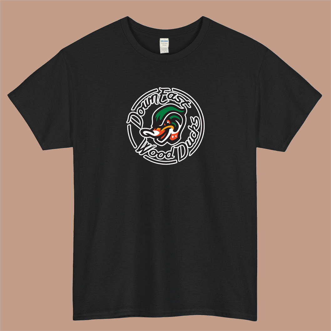 The Down East Wood Ducks Logo Mens Unisex Short Sleeve T-Shirt Size S-3XL - P