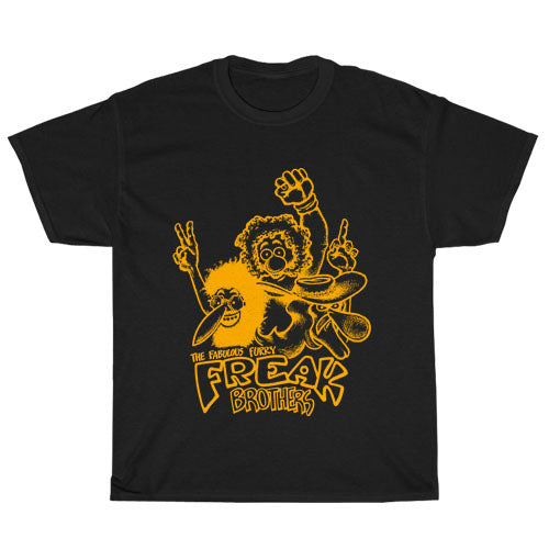 New Brand The Fabulous Furry Freak Brothers Unisex T Shirt S - 3XL