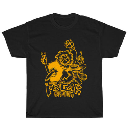 The Fabulous Furry Freak Brothers logo Unisex Men's T Shirt Size S to 3XL