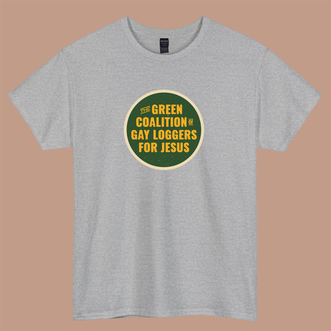 The Green Coalition of Gay logo short sleeve t shirt S-5XL - P