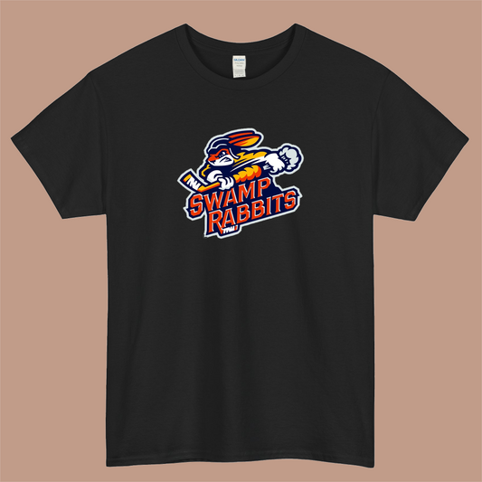The Greenville Swamp Rabbits Logo Mens Unisex Short Sleeve T-Shirt Size S-3XL - P